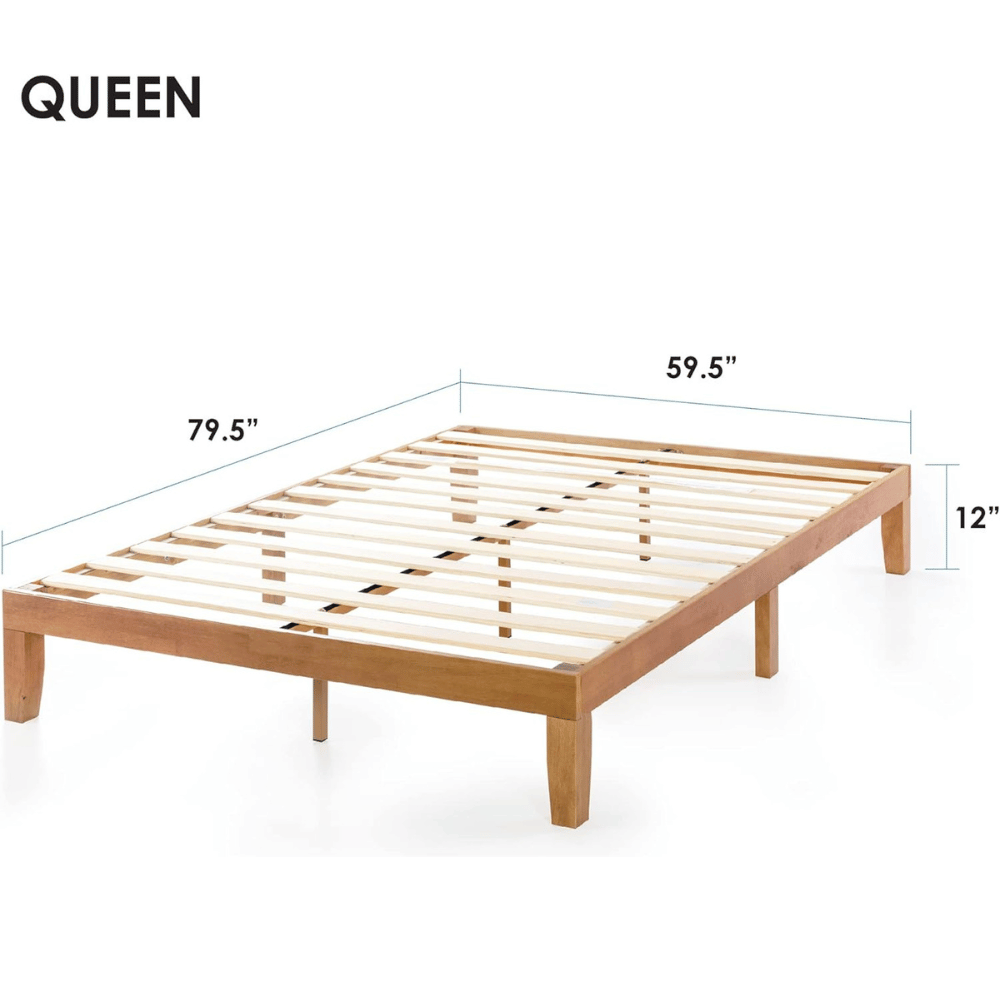 Mellow wood bed frame