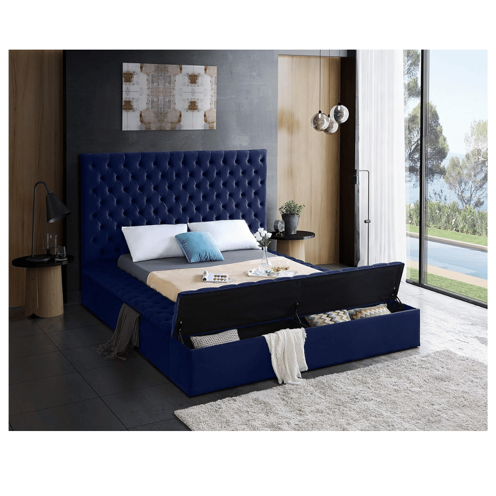 Meridian Furniture modern bed frame