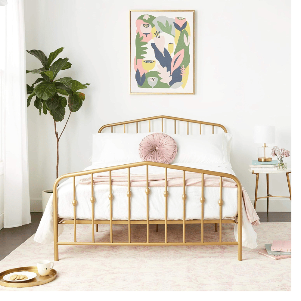 Novogratz stylish bed frame