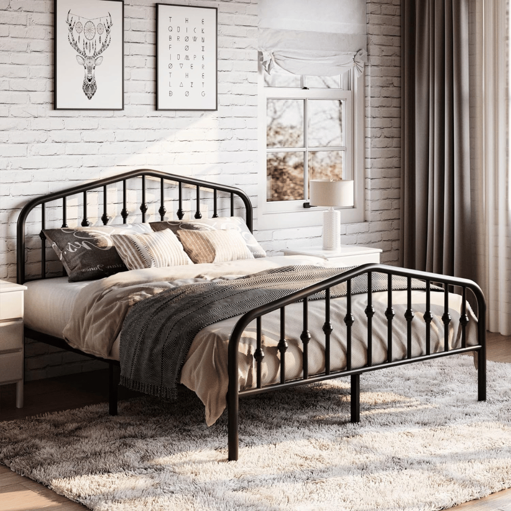 SHA CERLIN metal bed frame