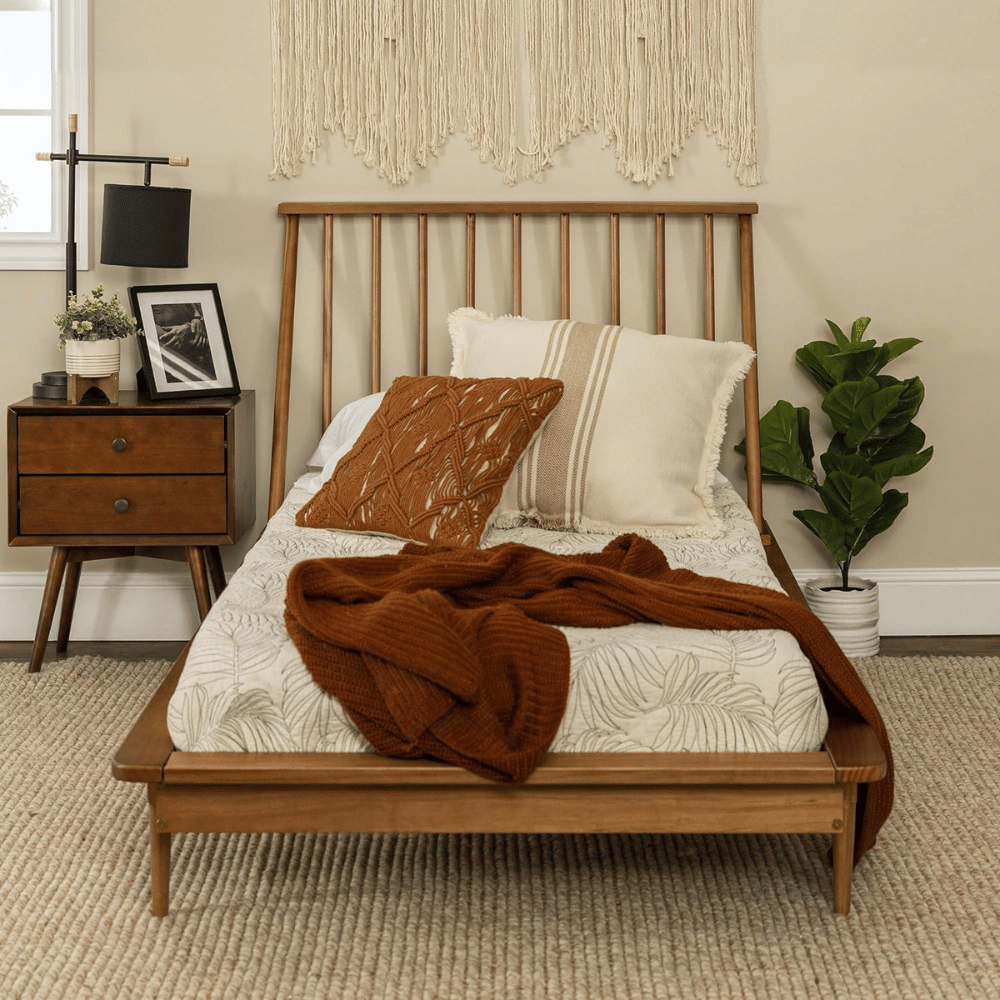 Walker Edison wood bed frame