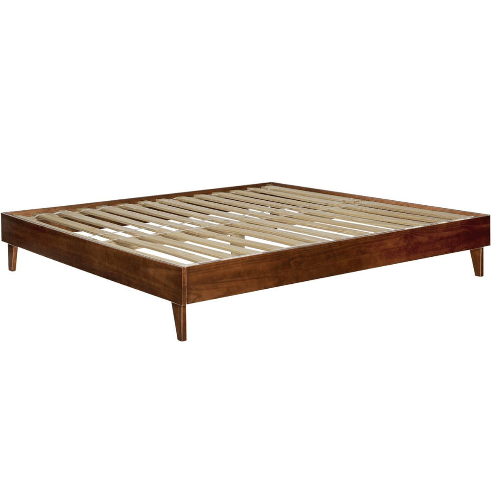 Walker Edison mid-century bed frame