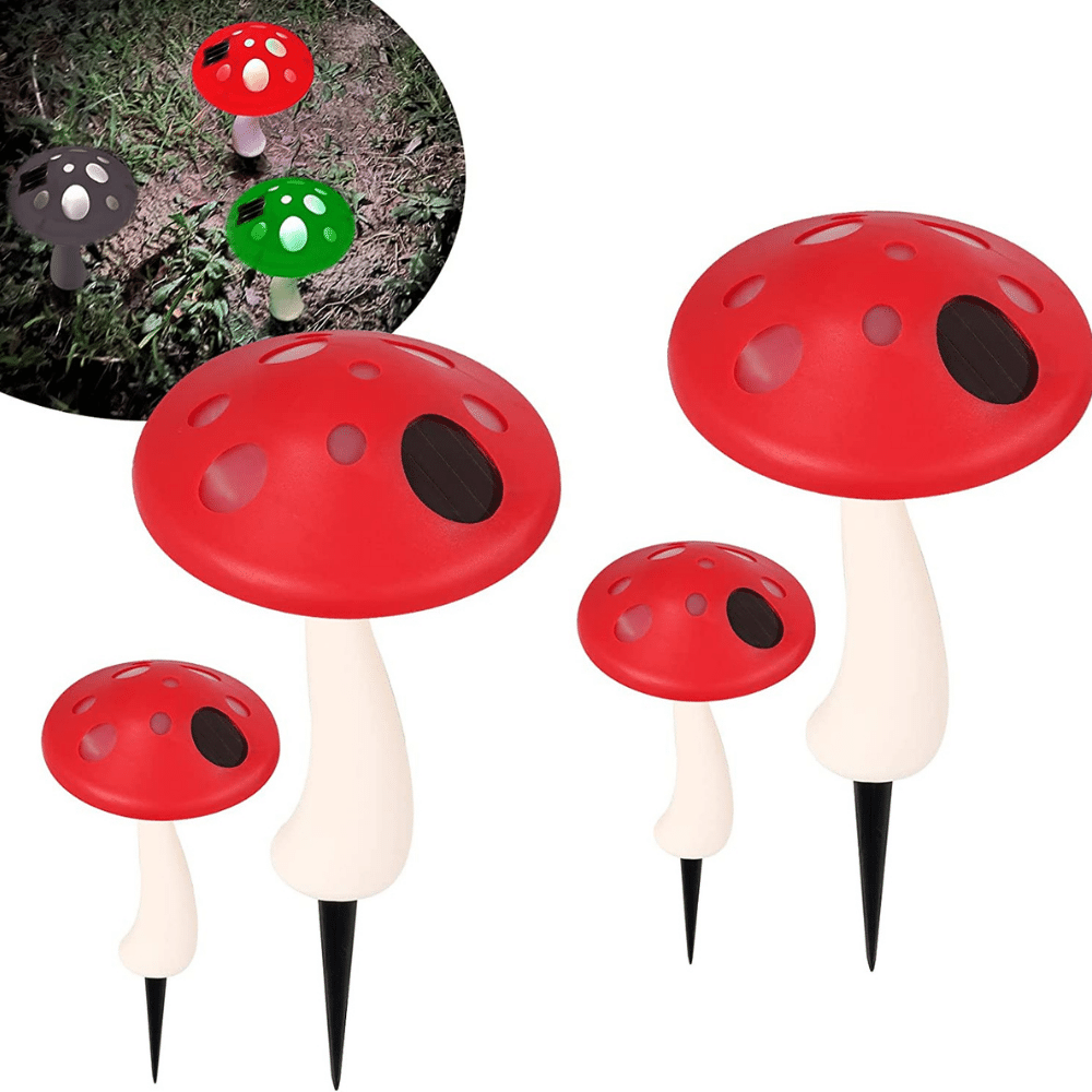 Wecusn Outdoor Mushroom Lamp