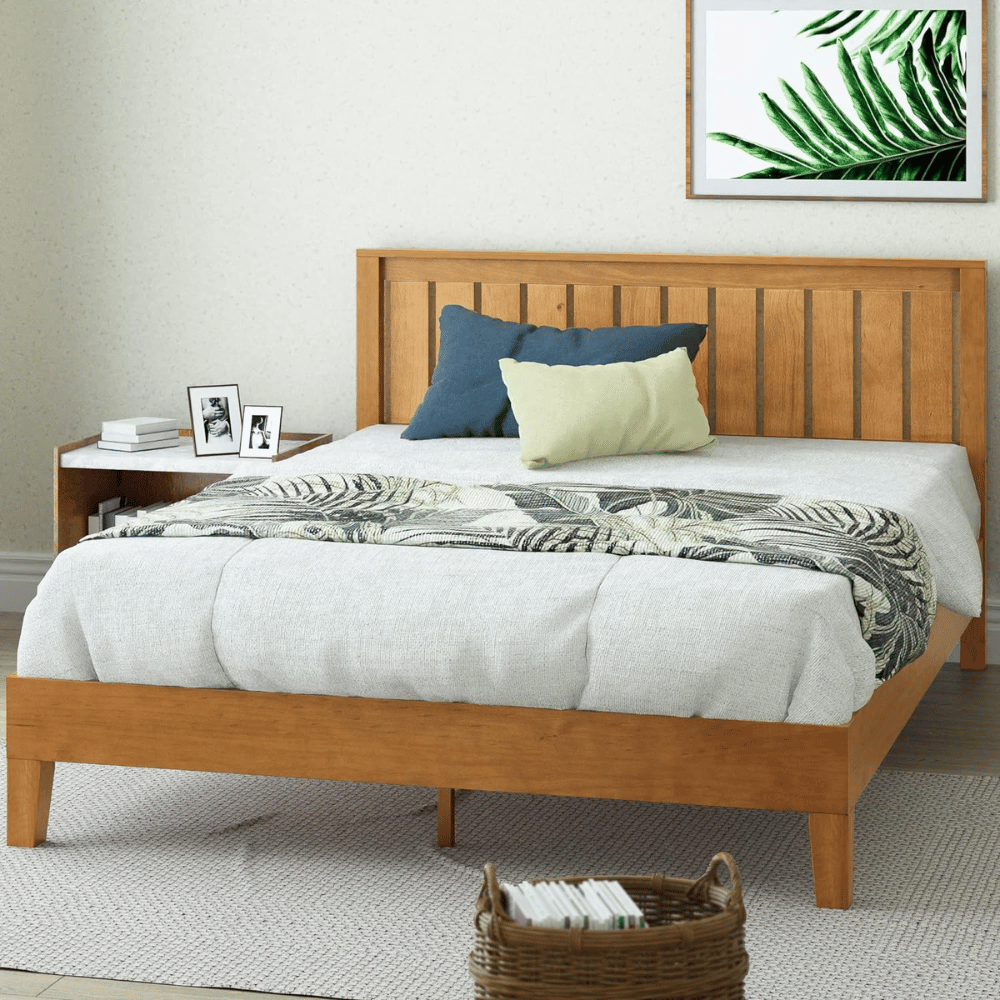 ZINUS Alexis wood bed frame