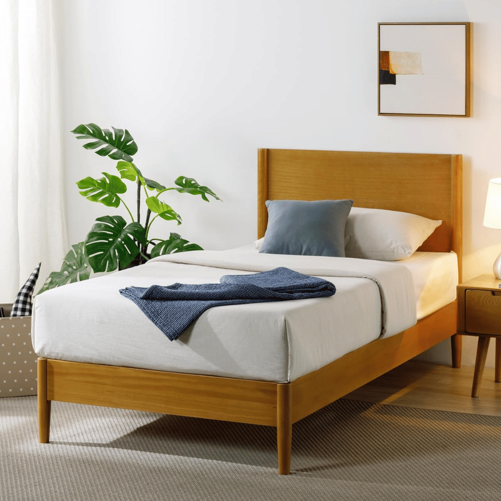 ZINUS Allen mid-century bed frame