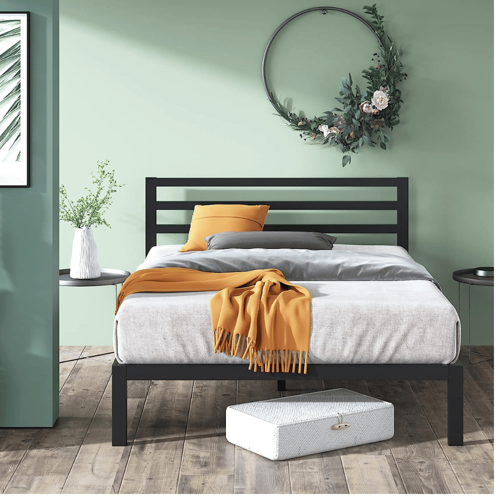 ZINUS sturdy metal bed frame