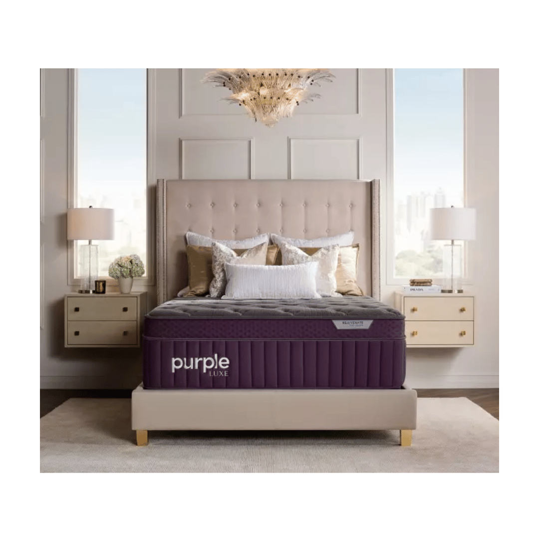 Purple full-body relief mattress