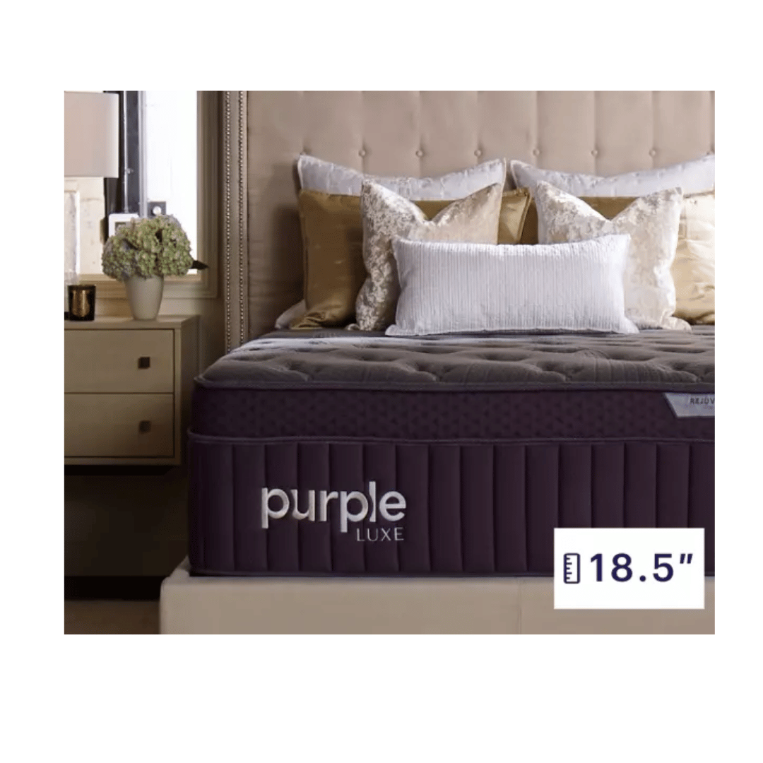 Purple full-body relief mattress