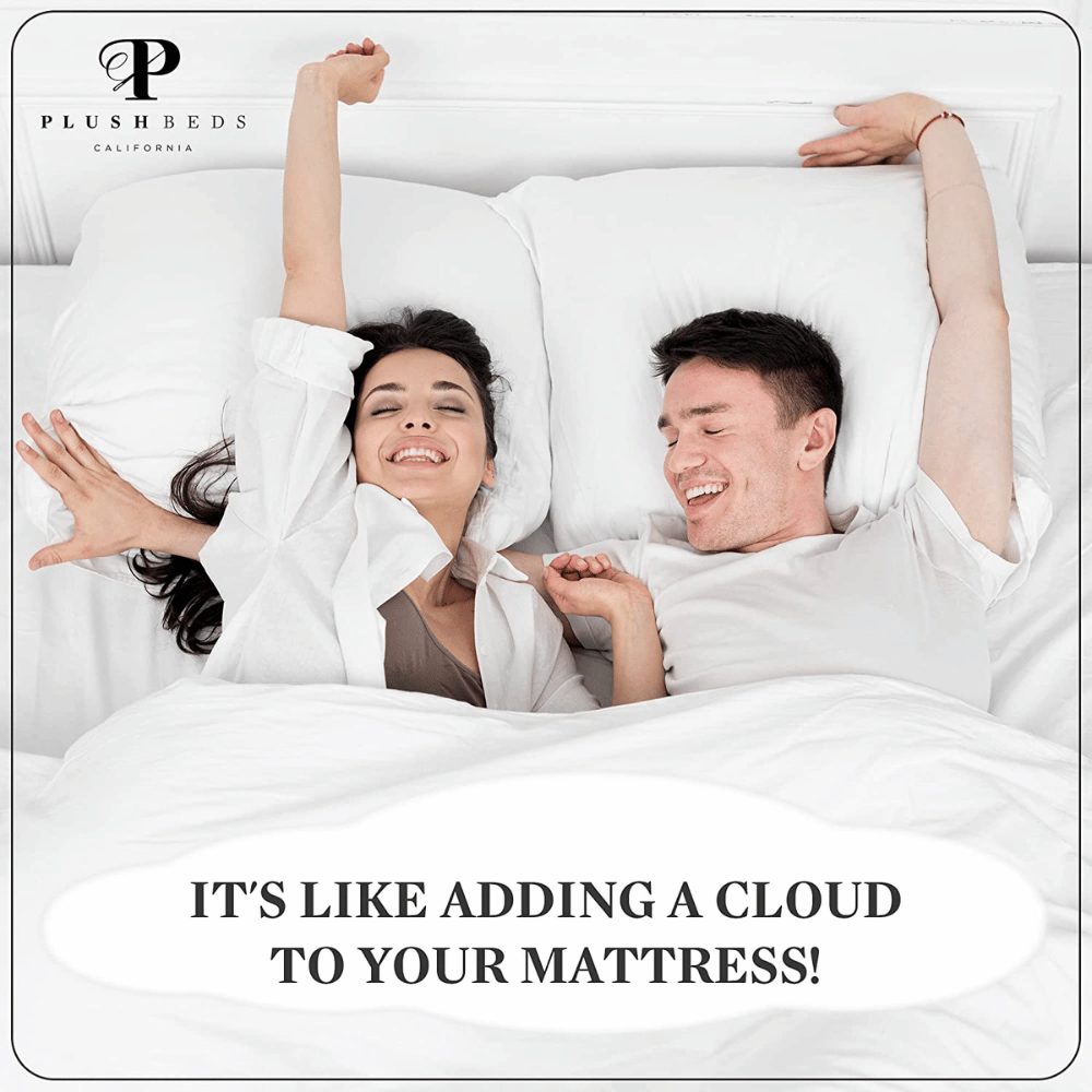 PlushBeds eco-friendly mattress topper