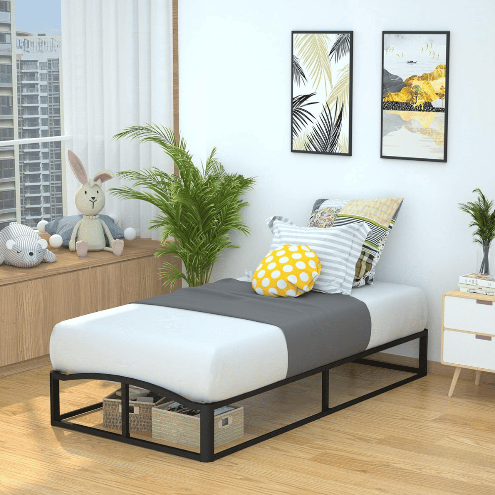 Amazon Basics functional bed frame