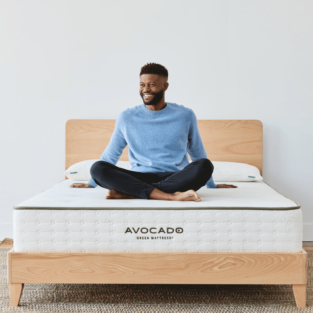 Avocado squeak-free bed frame