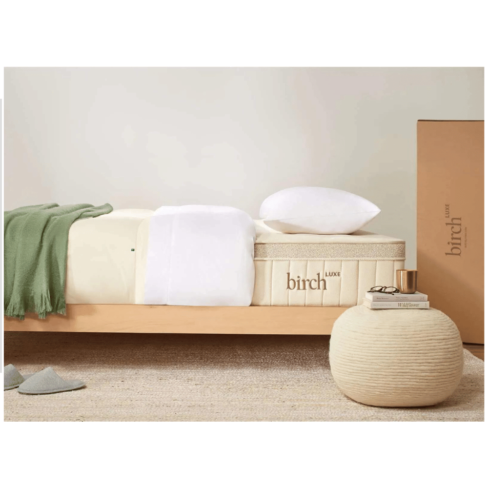 Birch Luxe certified organic bed