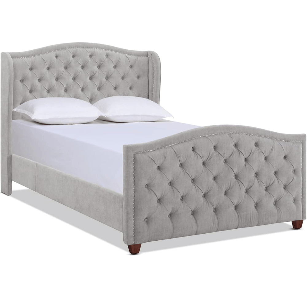 Jennifer Taylor sophisticated Queen Bed