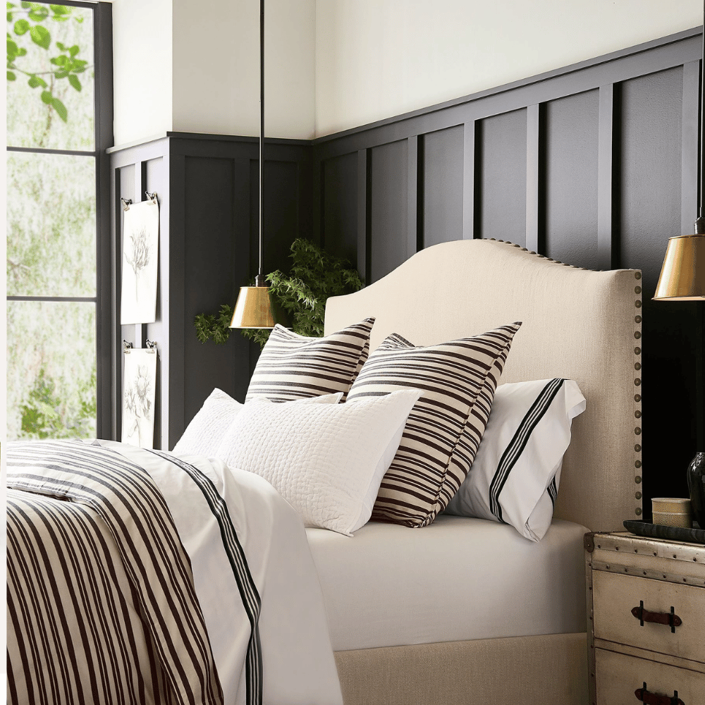 Pottery Barn sophisticated Queen Bed Frame