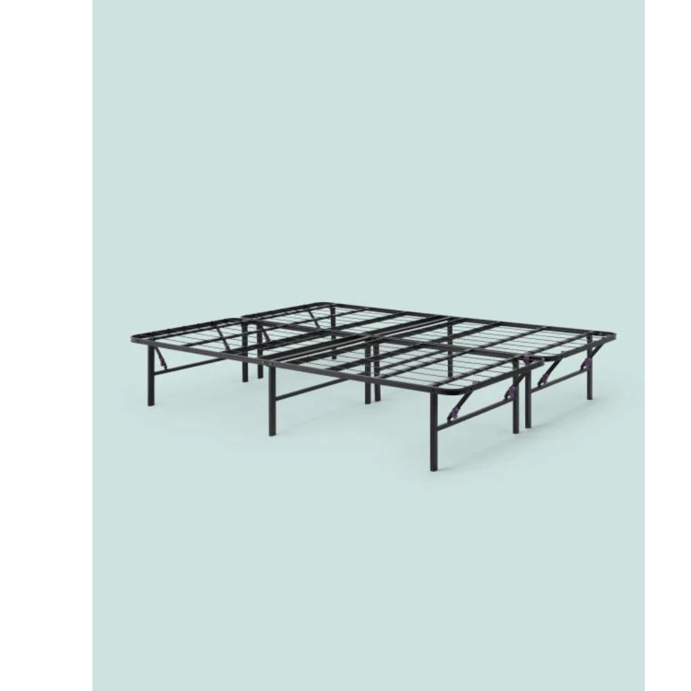 Purple Steel Bed Frame