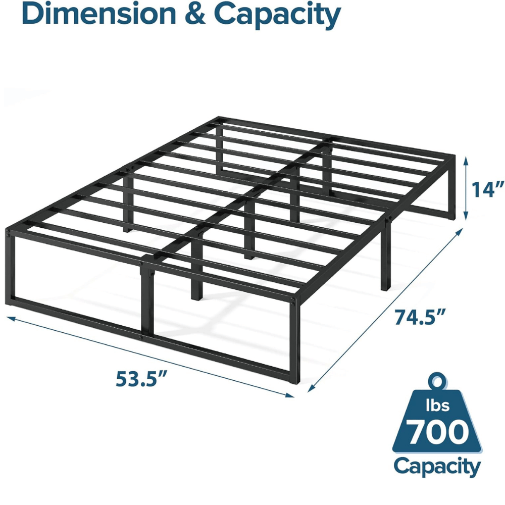 ZINUS easy assembly bed