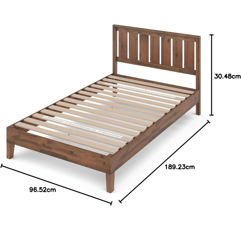 Zinus Vivek easy-assembly Queen Bed Frame