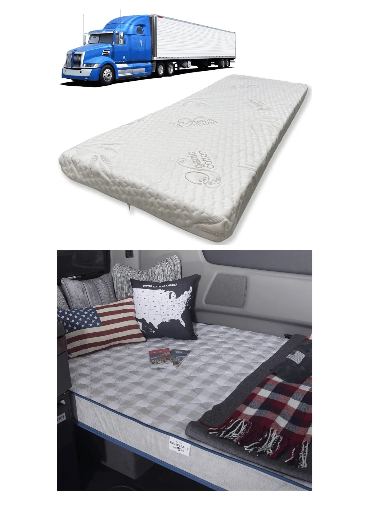 "Best Semi Truck Mattress for Long Haul Comfort—Top Picks"