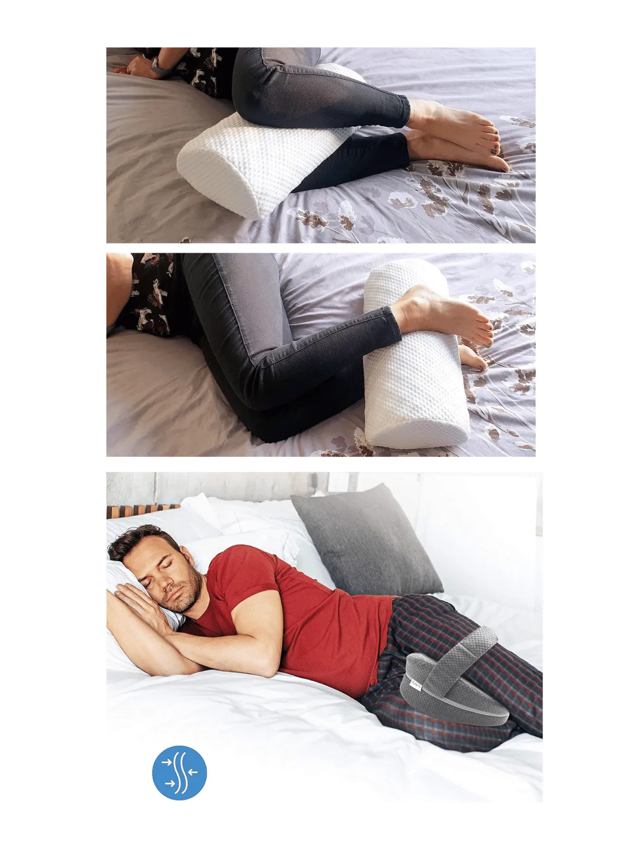 "The Best Knee Pillow Picks for Back Pain Relief and Cozy Sleep"