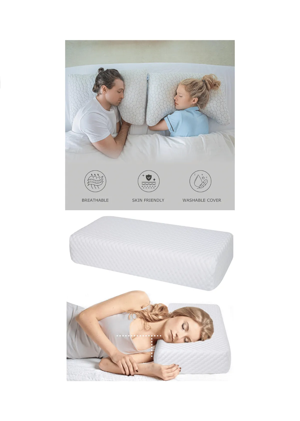 "The Ultimate Side Sleeper Pillow to Say Goodbye to Neck Pain"