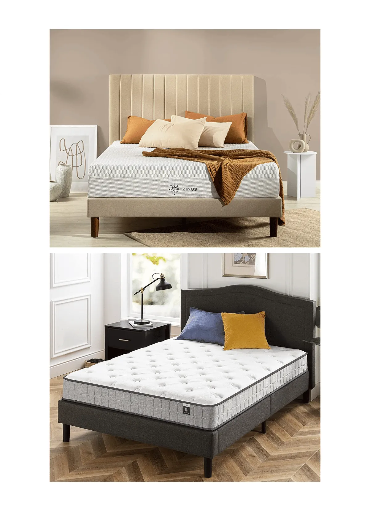 Zinus Mattress Review (2024)| Best Beds Models Rated in Detail