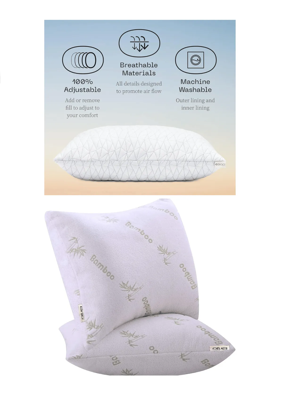 Top bamboo pillow options